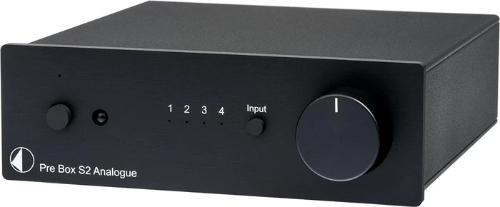 Pro-Ject Pre Box S2 Analogue schwarz