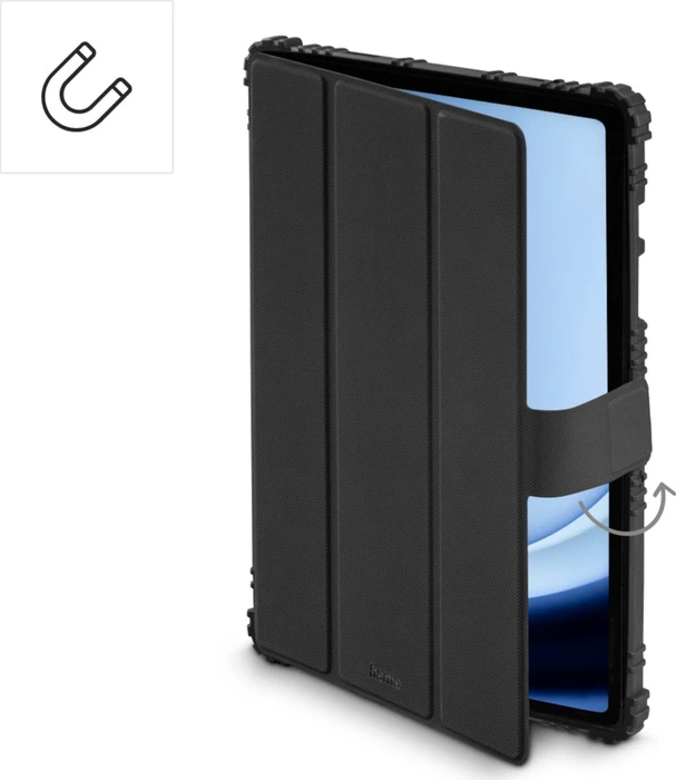 Hama Protect für Samsung Galaxy Tab 11+/A9+", Tablet-Hülle, schwarz