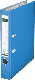 Leitz Qualitäts Ordner 2-Ring 180° Plastik, 50mm, A4, hellblau, 20er-Pack