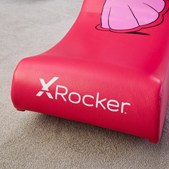 X Rocker Nintendo Super Mario Joy Collection Floor Rocker Gamingstuhl, Peach pink