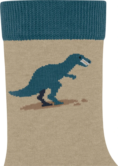 Falke Dinosaurs Socken sand mel. (Junior)