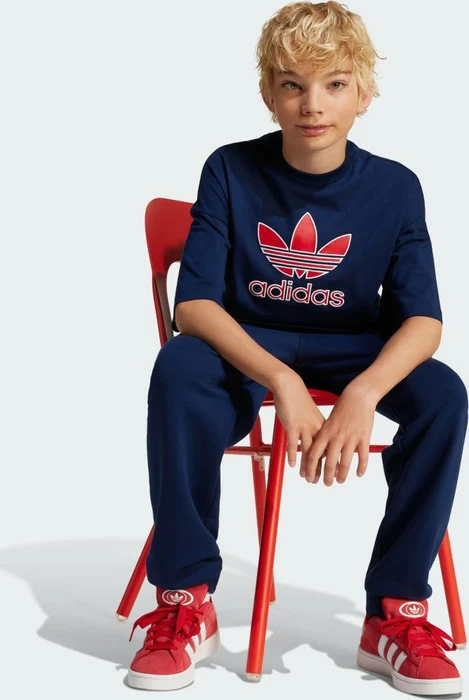 adidas Oversize Trefoil T-Shirt kurzarm night indigo (Junior)
