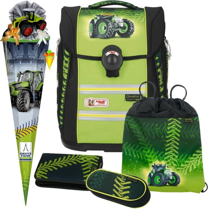 McNeill Ergo Primero McLight Greentrac Schultaschen-Set, 4-tlg.