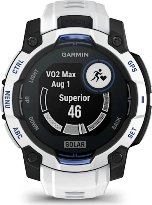 Garmin Instinct 3 Solar 45mm black/stone white