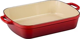 Le Creuset Bratreine aus Gusseisen 44.2x28.6cm 6.6l kirschrot