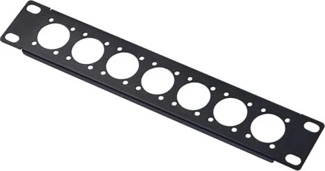 GeeekPi GeeekPi/DeskPi RackMate 10" Montageplatte, für RackMate T0/T1/T2, 1HE, schwarz, 1HE, 1 Stück
