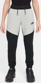 Nike Sportswear Tech Fleece Trainingshose lang black/dark grey heather (Junior)