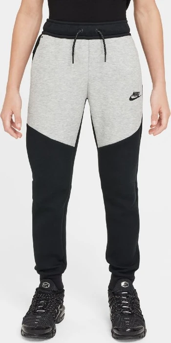 Nike Sportswear Tech Fleece Trainingshose lang black/dark grey heather (Junior)