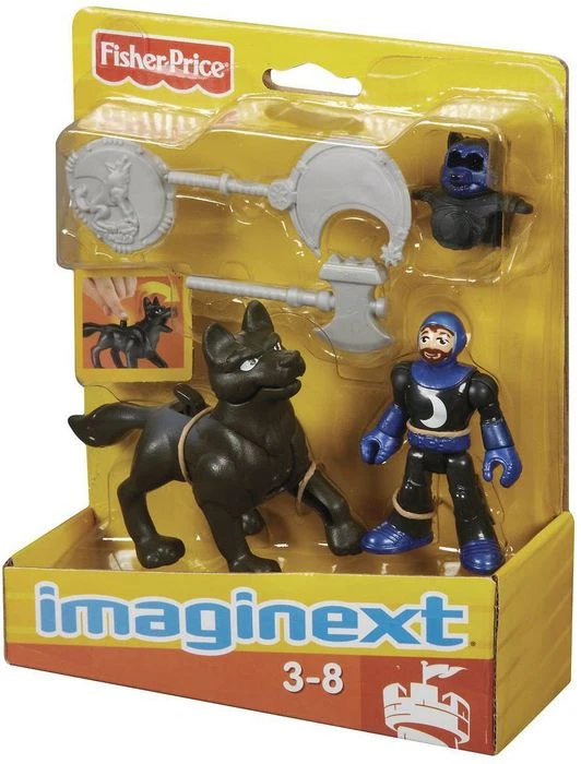 Mattel Fisher-Price - Imaginext - Knight & Wolf