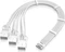 EZDIY-FAB 12VHPWR Kabel, 3x 8-Pin PCIe Buchse auf 16-Pin PCIe 5.0 12VHPWR Stecker, Adapterkabel, 16AWG, weiß, 35cm Vorschaubild