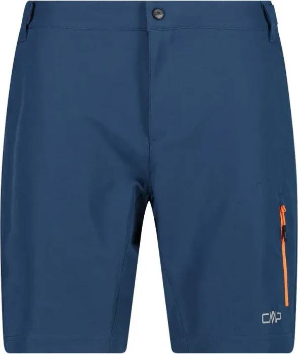 CMP Bermuda mit herausnehmbarem Einsatz und Sitzpolster Fahrradhose kurz bluesteel (Herren)