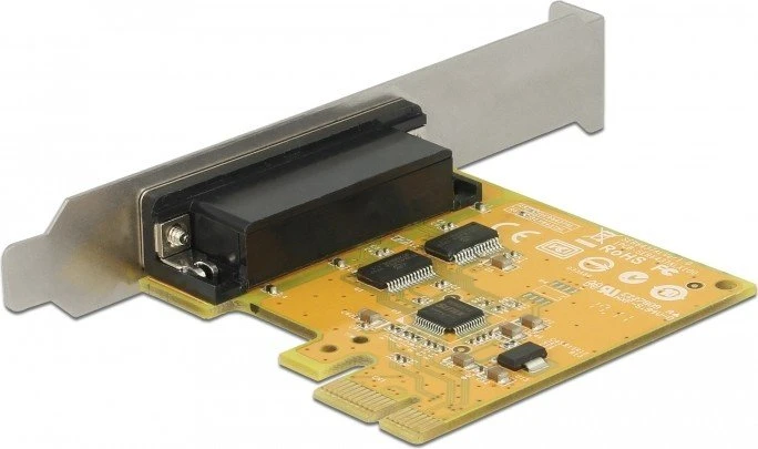 DeLOCK 1x DB44/2x DB9 seriell, PCIe 2.0 x1