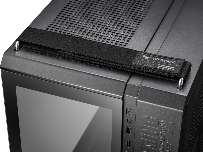 ASUS TUF Gaming GT502 Plus Black, Glasfenster