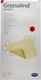 Hartmann Grassolind Salbenkompressen steril, 10 x 20cm, 30 Stück