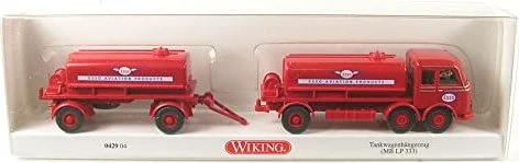 Wiking Tankwagenhängerzug MB LP 333 Esso