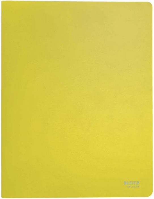 Leitz Sichtbuch Recycle, A4, gelb, inkl. 20 Klarsichthüllen