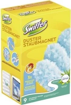 Swiffer Staubmagnet Febrezeduft Tücher Nachfüllpack, 9 Stück