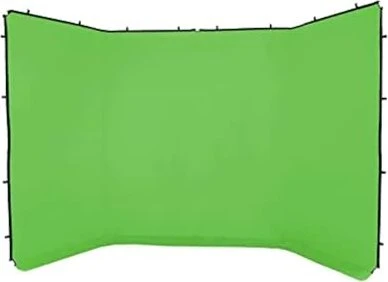 Lastolite Panorama Hintergrund Überzug Chromakey Grün 4m