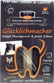 Qchefs Glücklichmacher Zahnputzsnack für Hunde, 90g
