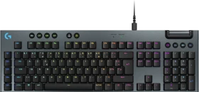 Logitech G915 X, schwarz, LEDs RGB, GL TACTILE, USB, FR (920-012939)