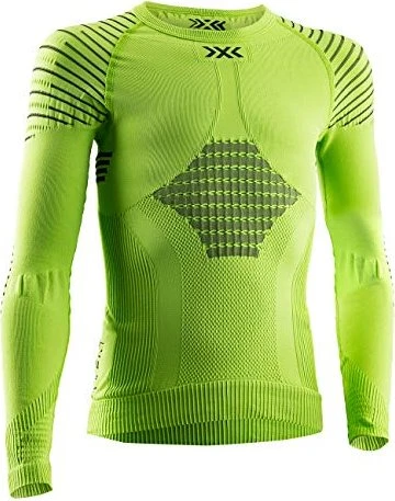 X-Bionic Invent 4.0 Kompressionsshirt langarm green lime/black (Junior)