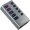LogiLink USB-Hub mit Ladeanschluss, 4x USB-A 3.0, USB-B 3.0 [Buchse] Vorschaubild