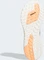 adidas 4DFWD 2 cloud white/night metallic/bliss orange (Damen) Vorschaubild
