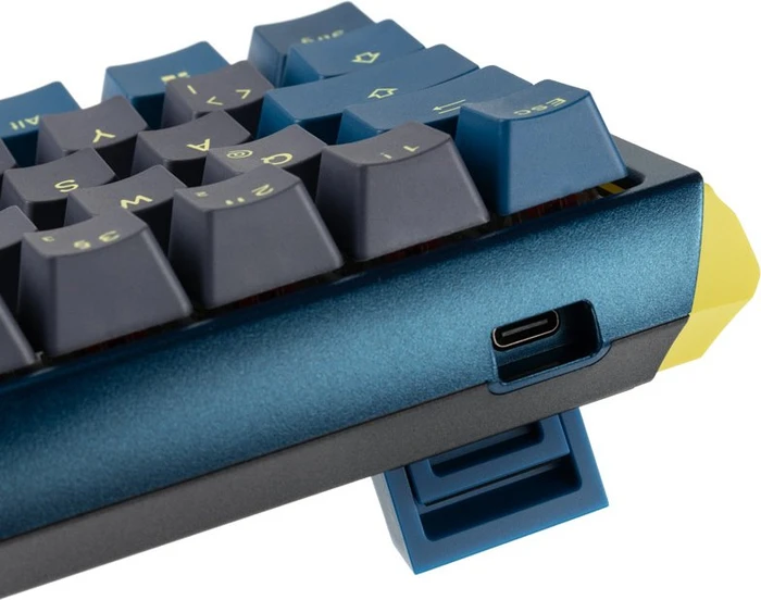 Ducky One 3 DayBreak Mini PBT blau, LEDs RGB, MX RGB RED, USB, DE
