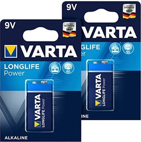 Varta Longlife Power 9V-Block, 2er-Pack