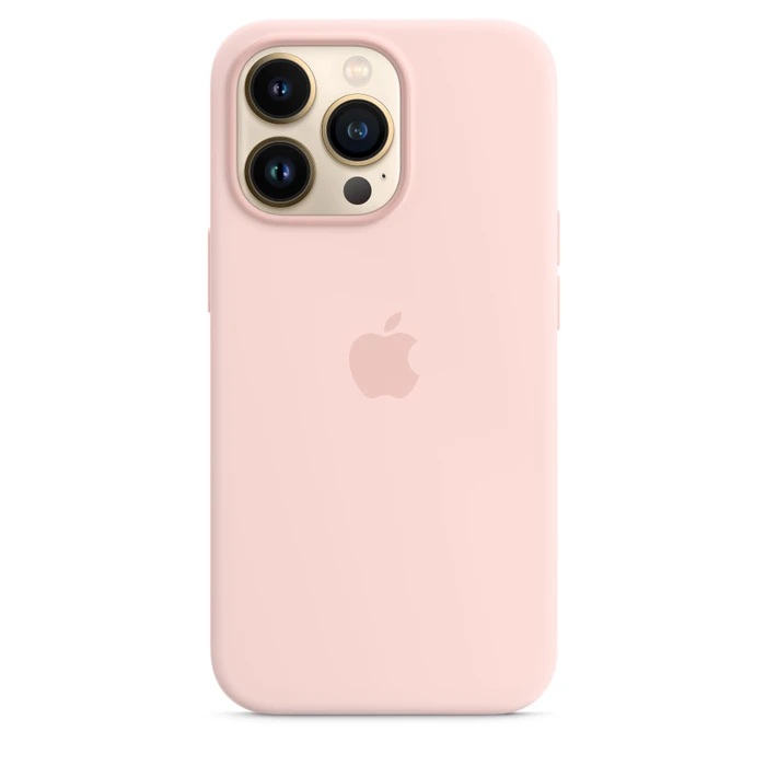 Apple Silikon Case mit MagSafe für iPhone 13 Pro kalkrosa