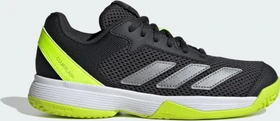 adidas Courtflash carbon/iron metallic/lucid lemon (Junior)