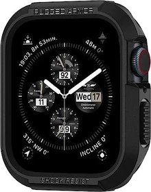 Spigen Rugged Armor für Apple Watch (45mm/44mm) Matte Black