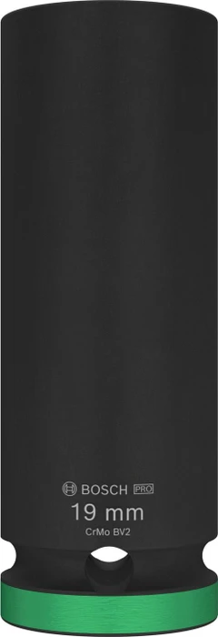 Bosch Professional PRO Impact Außensechskant Steckschlüssel 1/2", 19x77mm, 1 Stück