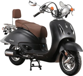 Alpha Motors Retro Firenze  50ccm 45km/h mattschwarz