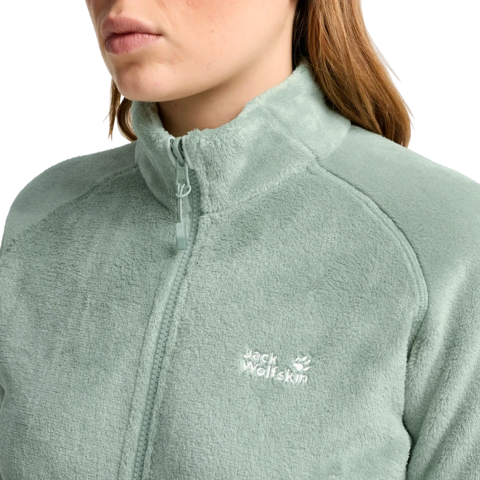 Jack Wolfskin Rotwand Full-Zip Fleece Jacke green zinnia (Damen)