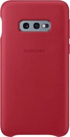 Samsung Leather Cover für Galaxy S10e rot