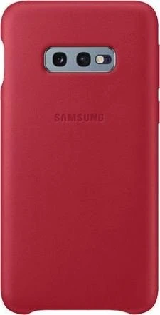 Samsung Leather Cover für Galaxy S10e rot