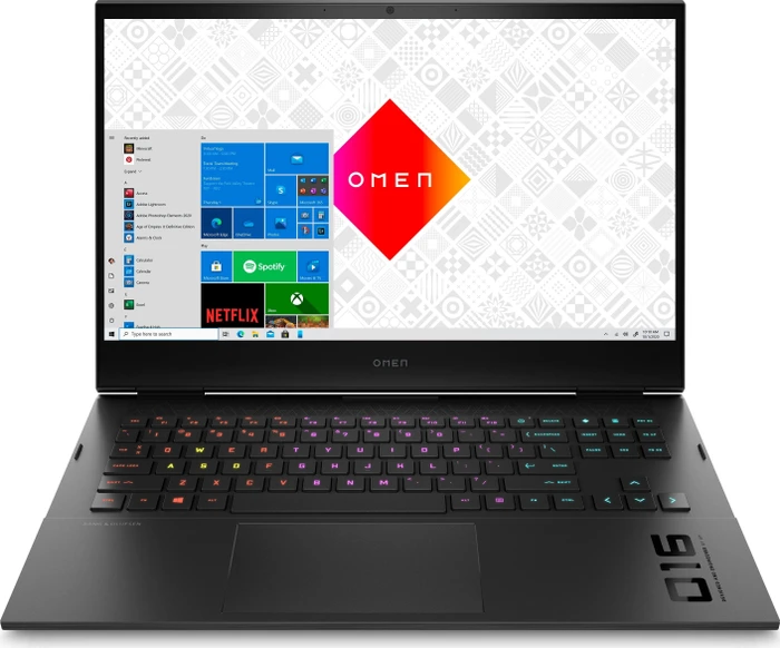 HP OMEN by HP Laptop 16-b0187ng, Shadow Black, Core i7-11800H, 16GB RAM, 1TB SSD, GeForce RTX 3070, DE