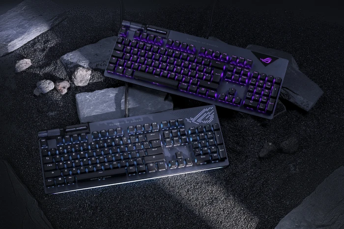 ASUS ROG Strix Flare II Animate, PBT, ROG NX RED, USB, DE