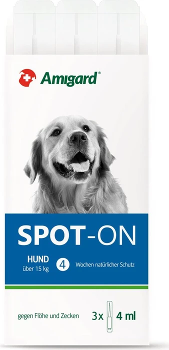 Amigard Spot on für Hunde über 15kg, 12ml (3x 4ml)