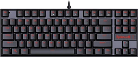 Redragon Kumara TKL, LEDs rot, schwarz, Outemu Red, USB, US (K552-2-R-US)