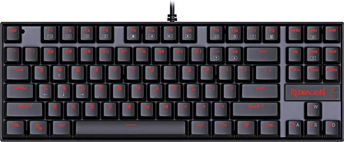 Redragon Kumara TKL, LEDs rot, schwarz, Outemu Red, USB, US