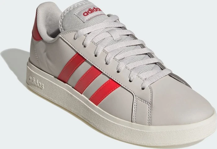 adidas Grand Court TD Lifestyle Court Casual grey one/lucid red/off white (Herren)
