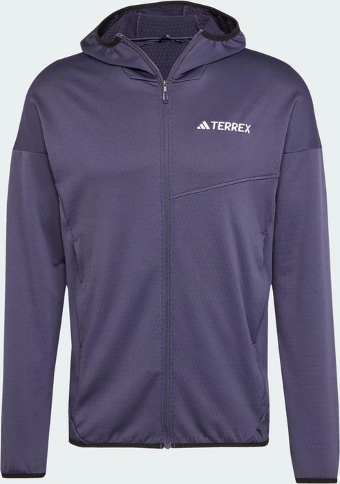 adidas Terrex Xperior Climawarm Light Fleece Hooded Jacke shadow navy (Herren)