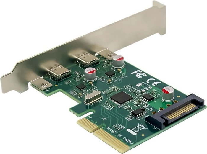 Conceptronic 2x USB-C 3.1, PCIe 3.0 x4