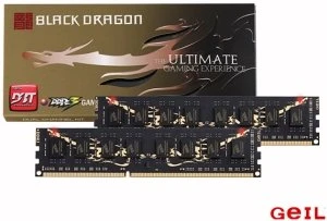 GeIL Black Dragon UDIMM 16GB Kit, DDR3-1333, CL9-9-9-24, 2R