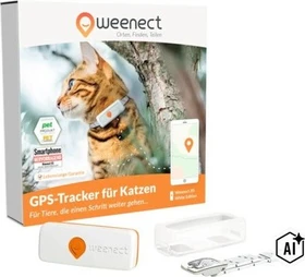 Weenect Mini GPS Tracker für Katzen, weiß