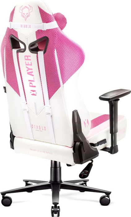 Diablo Chairs X-Player 2.0 King Gamingstuhl, pink/weiß