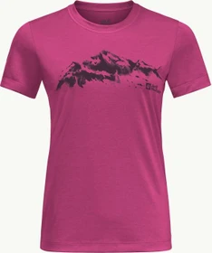 Jack Wolfskin Hiking Funktionsshirt kurzarm new magenta (Damen)