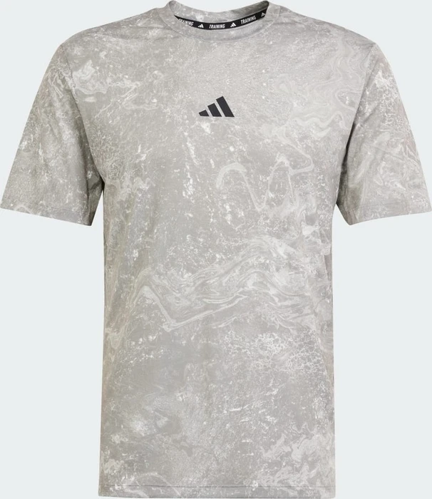 adidas Power Workout Funktionsshirt kurzarm silver pebble/black (Herren)